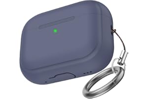 TRONWIN Airpods Pro 2 etui ochronne silikonowe etui z paskiem na rękę do Airpods Pro 2022 [bezprzewodowe ładowanie] do Apple Airpods Pro 2. generacji (północny)