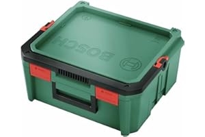Bosch Werkzeugbox (für Bosch-Elektrowerkzeuge, SystemBox | Größe M, kompatibel mit Bosch-Zubehörbox klein und medium, in Banderole)