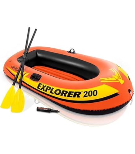 Intex Challenger 2 Boat Set 68367, 2-Person (236 x 114 x 41 cm