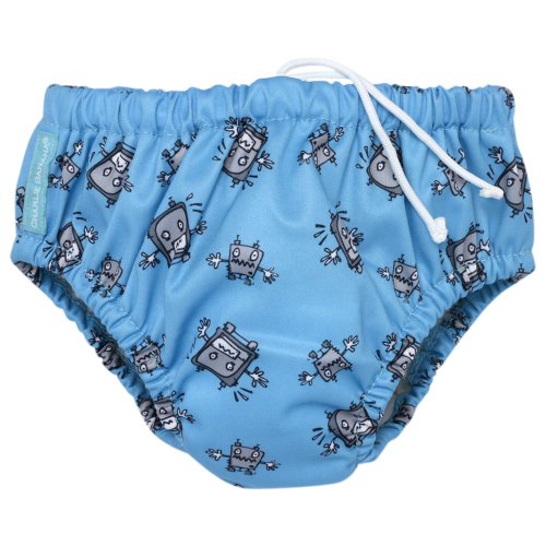 Charlie Banana Swim Nappy (Small, Robot Boy)