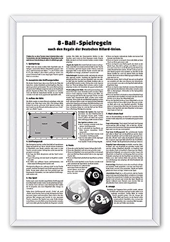 Preisvergleich Produktbild Turnier-Regeln 8-Ball mit Bildträger