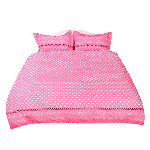 sourcingmap® Single Queen King Super Kissenbezug Schlafdecke Matratze Bettzeug set