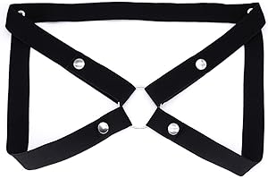 MKGMYGZ Jaula De Castidad Hombre Chastity Belt Male Sissy Chasity Dispositivo Anti-Off Correa De Castidad Auxiliar Jaula Sexo Muebles Juguetes Para Hombres (Four-way belt,Black)