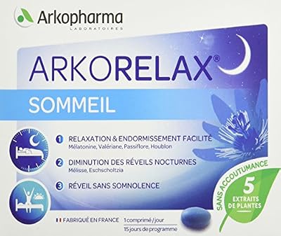 Arkopharma Arkorelax Stress/Sommeil 15 Comprimés sous Blister