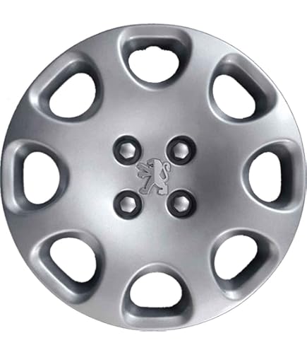 Copricerchi Per Peugeot 208 - Kit Da 4 Pezzi Diametro 15 Pollici - Foto 6