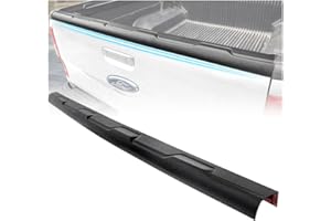 JHCHAN Cubierta trasera para portón trasero, color negro texturizado para Ford Ranger 2012-2022 Wildtrak Raptor Stormtrak Wolftrak XL XLT Limited