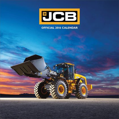 Download OFFICIAL JCB DIGGERS 2016 UK SQUARE WALL CALENDAR BRAND NEW AND FACTORY SEALED