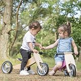 Lauflernrad / Laufrad – Holz 4 in 1 smartbike – rosa – ab 1 Jahre - 8
