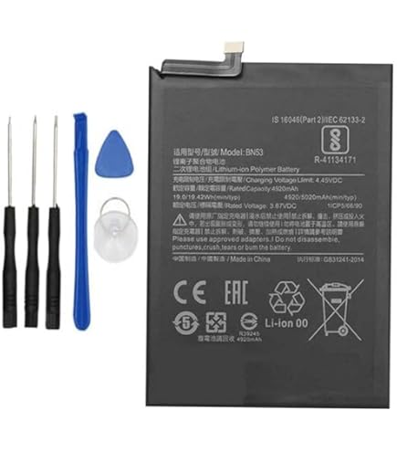 ZMC Akku für Xiaomi Redmi Note 9 Pro Ersatz Batterie Accu Handy-Akku