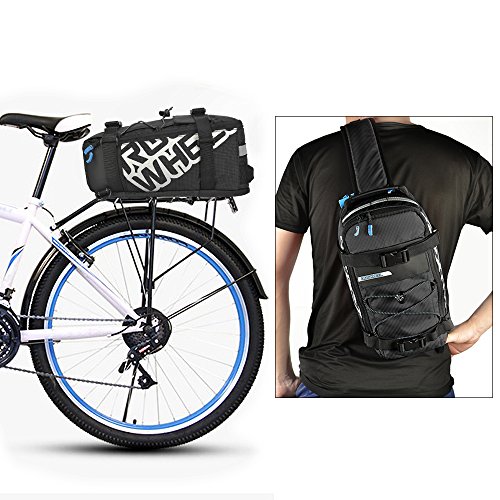 Preisvergleich Produktbild Fahrrad Roswheel Rahmen Handtasche Rucksack schwarz