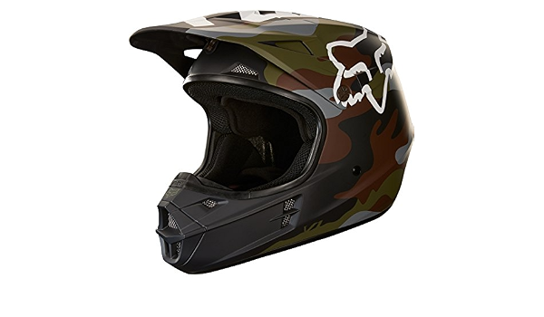 Fox Motocross Helmet V-1, Green Camo, Size XL : Amazon.co.uk: Automotive