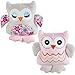Musical Mobile OWL for Baby Cot (0+) (PINK)