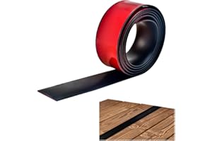 DIKEBAO 6.56Ft Black Vinyl Floor Transition Strip PVC Floor Transition Strip Floor Cover Strips Self Adhesive Flooring Transitions Laminate Floor Strip Vinyl Floor Flat Divider Strip Peel and Stick