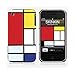 Produktbild iPhone 3 Schutzhülle von bei Skinkin – Design Original: Material rjbn von Piet Mondrian
