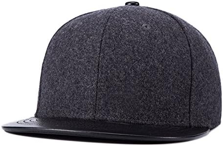 Snapback Autumn Winter Hats for Men Women Cork Flat Bill Adjustable Baseball Caps