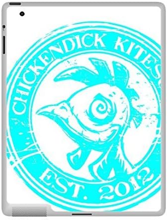 CHICKENDICK KITESURF Ipad 2/3/4 Skin ChickenStamp (white)-Green