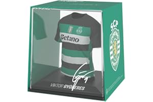 Splink - Viktor Gyökeres Camiseta de colección Primera equipación Sporting CP 2024/2025 - Oficialmente licenciada, con tecnología AR para los fanáticos del fútbol