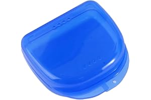 Tainrunse Scatola dentale per protesi Pp Protesi Caso 1pc/2pcs Protesi Scatola di Immagazzinaggio Eco-Friendly Pp Custodia Portatile per Conservazione Sicuramente Protesi C