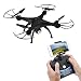 Produktbild AMZtronics Drohne mit Kamera T20CW RC Quadrocopter 2.4GHz 6-Achsen-Gyro Drohne mit 2,0 MP HD Kamera FPV Monitor Video Live 3D Flip Funktion für Anfänger Geeignet