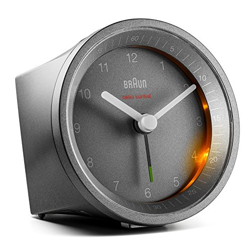 Braun Wecker Analog Snooze Light dunkle grau BNC007GYGY-DCF - 4