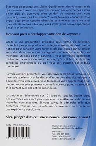 Book's Cover of 101 jours pour développer votre don de voyance