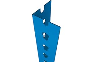 SIMON RACK SimonRack Perfil Estantería Metálica, 1 Unidad, 1500x33,5x33,5mm, Azul - Simonclick