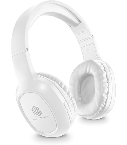 VulTech Crab2 Bluetooth-Kopfhörer Over-Ear – Mit Mikrofon, Bis Zu 12 Std. Akku, Bluetooth 5.3, Typ-C-Ladung