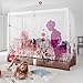 Produktbild DES lounge-zone Himmelbett WUNDERLAND, weiß, umbaubar zum Einzelbett, 90x200cm 8696