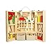 Produktbild DIY Tragbare Kinder Holzspielzeug Werkzeuge Box 20.3x30x8CM Multifunktionswerkzeug Carry Case
