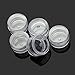 Pauler Vickers 15Pcs 3ml Cosmetic Empty Jar Pots for Eyeshadow Makeup Face Cream Lip Balm Container