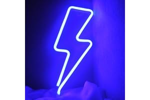 DAKABUKA Luces nocturnas de neón para decoración de pared, funciona con USB o pilas, para dormitorio, habitación de niños, sala de estar, bar, Navidad (azul)