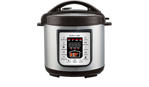 Buy Modern Cooker Bd Oj 6l 1 Multi Functional Electric Pressure Cooker 6 Quart Silver Online At Low Prices In India Amazon In