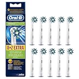 Oral-B Cross Action 8+2p - toothbrush heads (Blue, White)