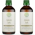 PRS Ayurveda Ajwain Ark 225ml (Pack of 2) - Natural Digestive Tonic for Constipation Relief & Acidity