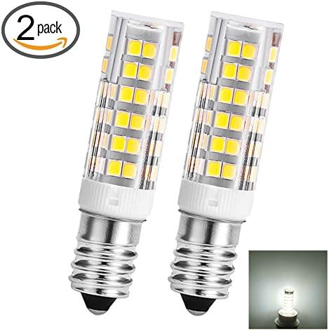 2X E14 LED Bulb 7Watt,450lm,6000K Cool White,40 Watt Replacement,360¡ãBeam Angle,AC 220-240V,Non Dimmable,?16X67mm