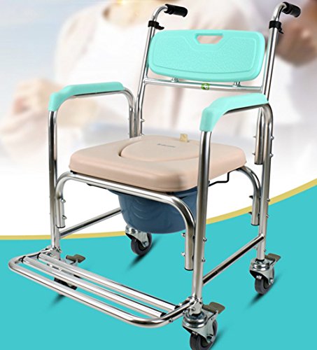 Preisvergleich Produktbild Ddpp Foxconn Stuhl Stuhl Rad Mobile Toilettensitz Aluminium Sitzkissen