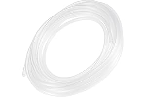 Patikil 2mm ID 3mm OD 10ft PVC Trasparente Vinile Tubo Flessibile per Acqua Alta Trasparenza