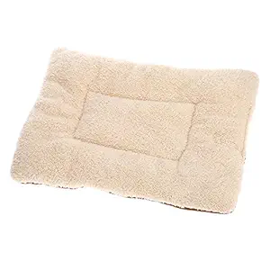 Soft Washable Puppy Dog Cat Bed Pad Mat Cushion Reversible Fleece Pet Kennel Crate Mat