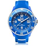 Ice-Watch - ICE sporty Blue White - Blaue Herrenuhr mit Silikonarmband - 001332 (Extra Large)
