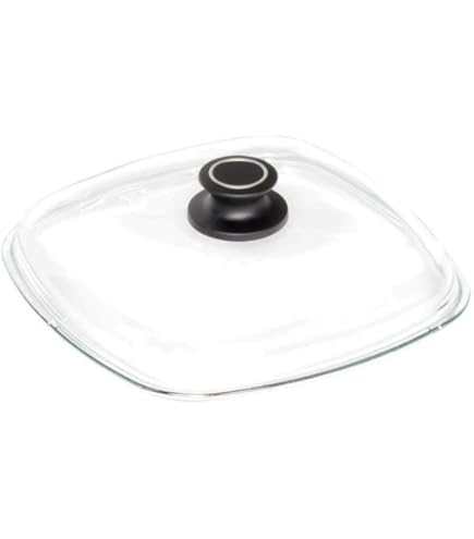 Coperchio In Vetro Barazzoni Con Manico In Bakelite Diametro 24 Cm - Foto 3