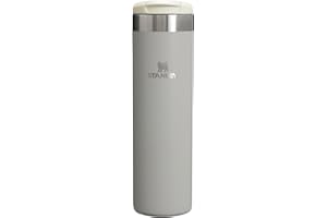 STANLEY 1913 Aerolight Transit Mug Isotherme Café 0.6L - 6 Heures Chaud - 8 Heures Froid - Couvercle Étanche et Blocable - Thermos - Lavable au Lave-Vaisselle - Ash