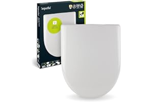 AQUASU Sanitop-Wingenroth 03984 0 Deska Sedesowa, Biały, ‎44.6 x 36.8 x 5 cm