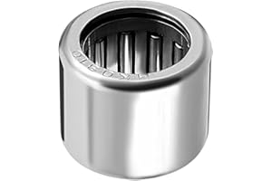 Kozelo 1Pz Cuscinetti Rullini Hk0810 - [Dia Foro 8mm x Dia Esterno 12mm x Larghezza 10mm] Gabbia Utilizzo Attrezzature Agricole e Costruzione, Gcr31