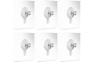 Diaonian Ganci Adesivi Per Quadri - Set 6 Pezzi Per Appendere Foto, Dipinti, Orologio