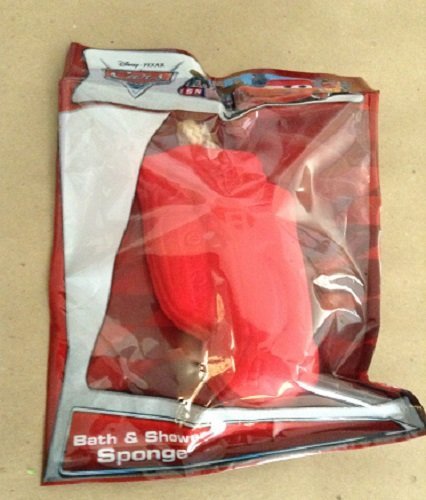 Disney Pixar Cars Molded Bath Shower Sponge by flp llc
