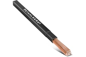 STAHLWERK WIG Schweißstäbe Stahl Ø 2,4 x 500 mm ER70S-G3 – 2 kg Schweißzusatz, universell einsetzbar, zum Schweißen von unlegierten Stählen, hohe Chemische Reinheit, inklusive Aufbewahrungsbox