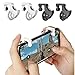 Produktbild PUBG Fortnite Mobile Game Controller , KOBWA 4 Pack Sensitive Schießen und Zielen Tasten Trigger Fire Button für L1R1 Shooter-Controller PUBG, Messer Out, Regeln Des Überlebens, Unterstützung 4.5" Bis 6.4" Android und IOS Smartphone