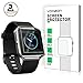Produktbild Fitbit Blaze Schutzfolie [3 Stück], Yoozon Samsung Fitbit Blaze Panzerglas Panzerfolie Hartglas Displayschutzglas für Fitbit Blaze