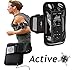 Produktbild Navitech schwarzes Neoprene Wasser wiederständiges Sport / Laufen / lauf armbinde Case für das BERTRONIC MP3-Player Everest Royal