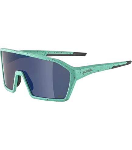 ALPINA Unisex - Volwassenen, BONFIRE Q-LITE Sportbril, cool-grey matt, One Size